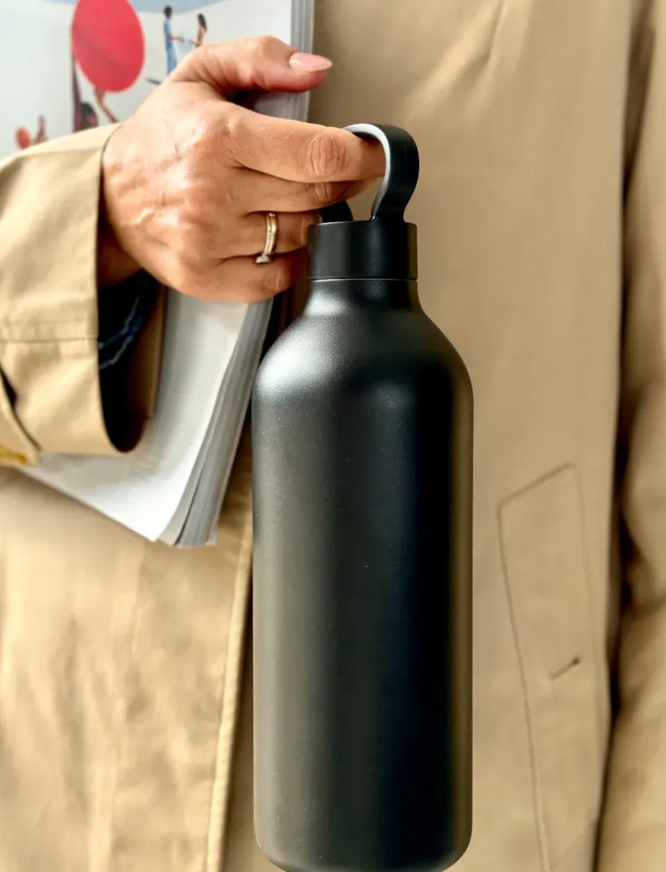 Stelton Tabi thermos bottle 1 L, Black New