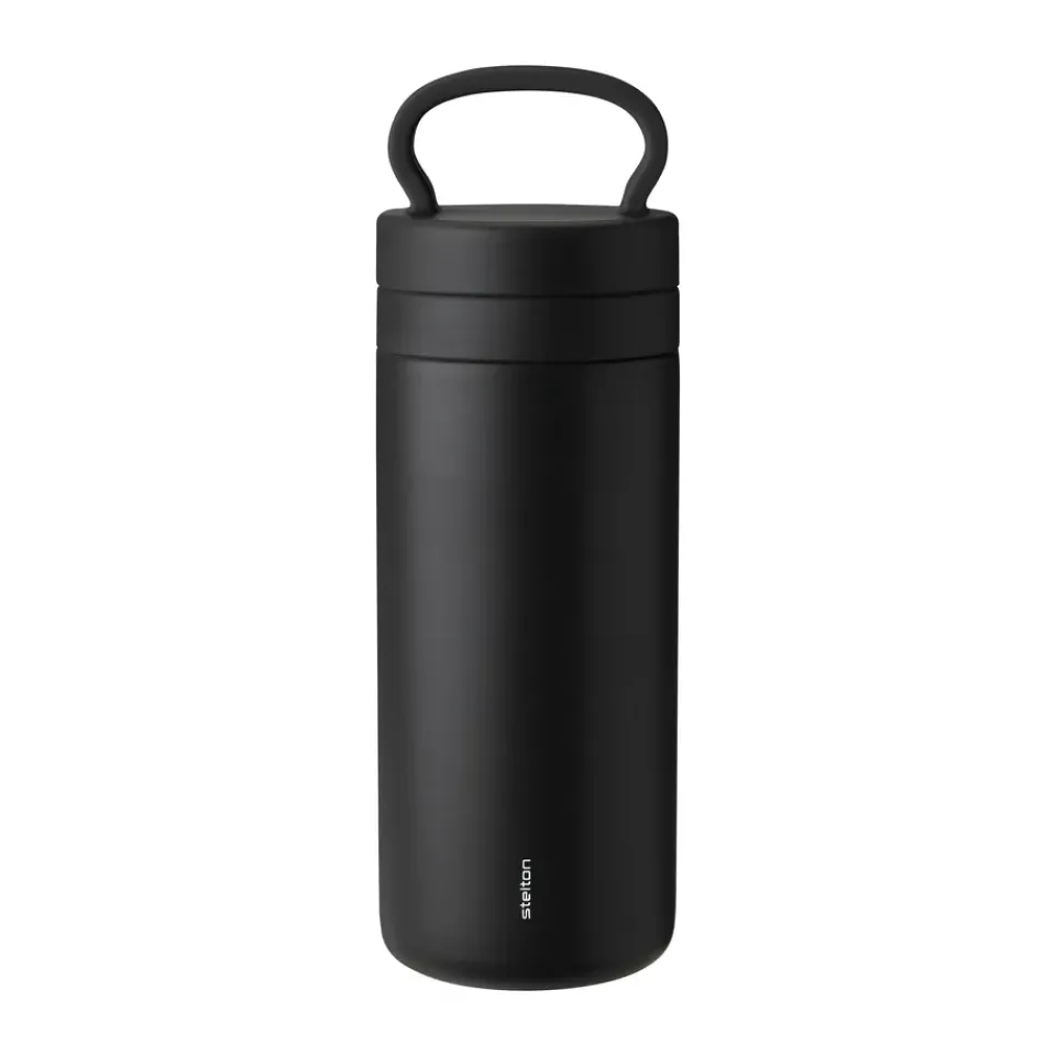 Stelton Tabi thermos mug 0.4 L, Black Outlet