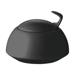 Rosenthal TAC Gropius sugar bowl Ø9.7 cm, Black New