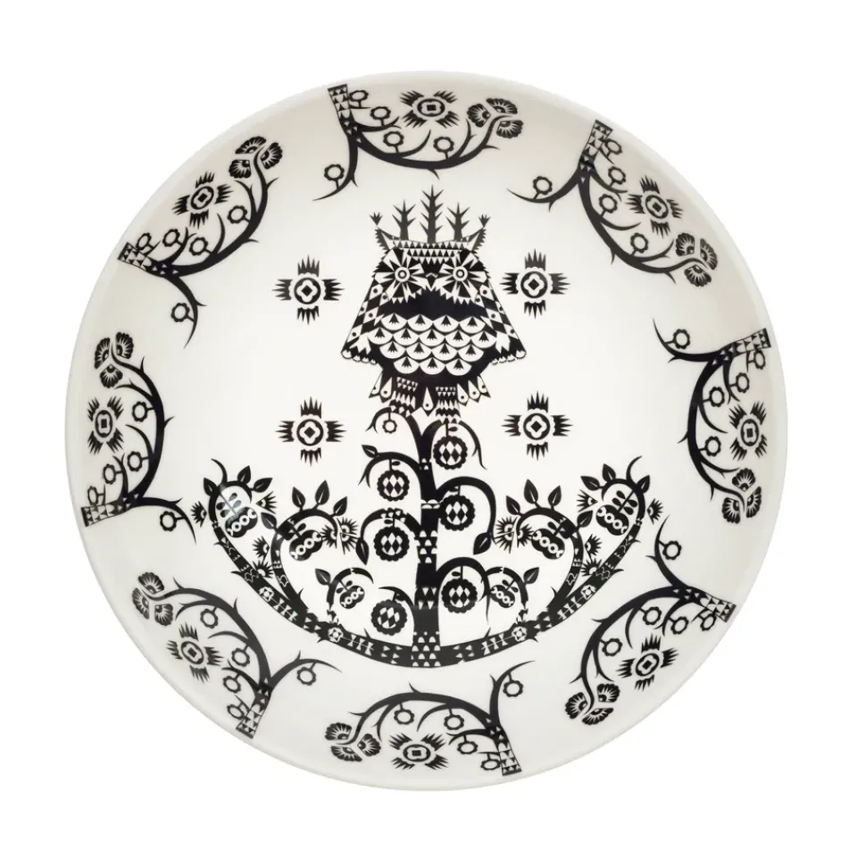 Iittala Taika deep plate 20 cm, pattern Black Outlet