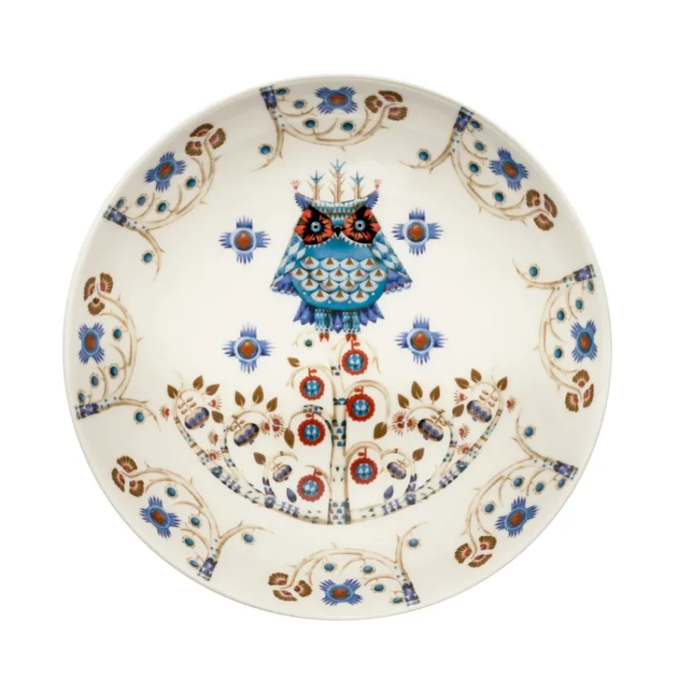 Iittala Taika deep plate 20 cm, white pattern MultiWhite Outlet