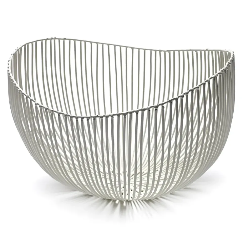 Serax Tale oval bowl, White Hot