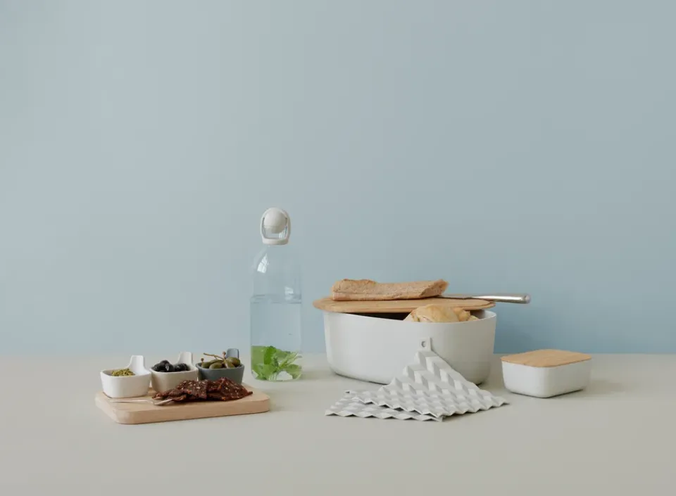 RIG-TIG TAPAS serving set, White-beige-grey BeigeBlueGreyWhite New