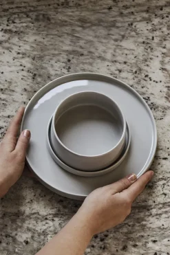Scandi Living Taper Bowl Ø13,3 cm, Light Grey Clearance