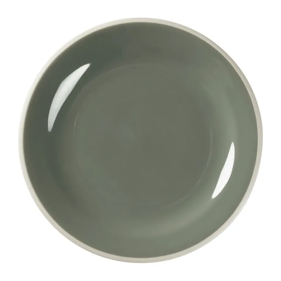 Broste Copenhagen Taverna lunch plate Ø22 cm, Green