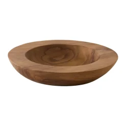 Tell Me More Teak serving bowl, Medium Ø30 cm Brown Sale