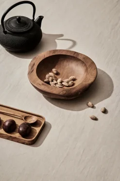 Tell Me More Teak serving bowl, Small Ø25 cm Brown Online