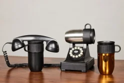 Sagaform Ted car mug thermos mug 28 cm, Black Clearance