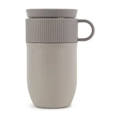 Sagaform Ted car mug thermos mug 28 cm, Beige Clearance
