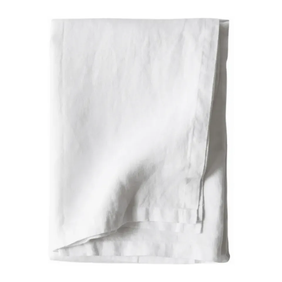Tell Me More tablecloth 145x270 cm, Bleached White Outlet