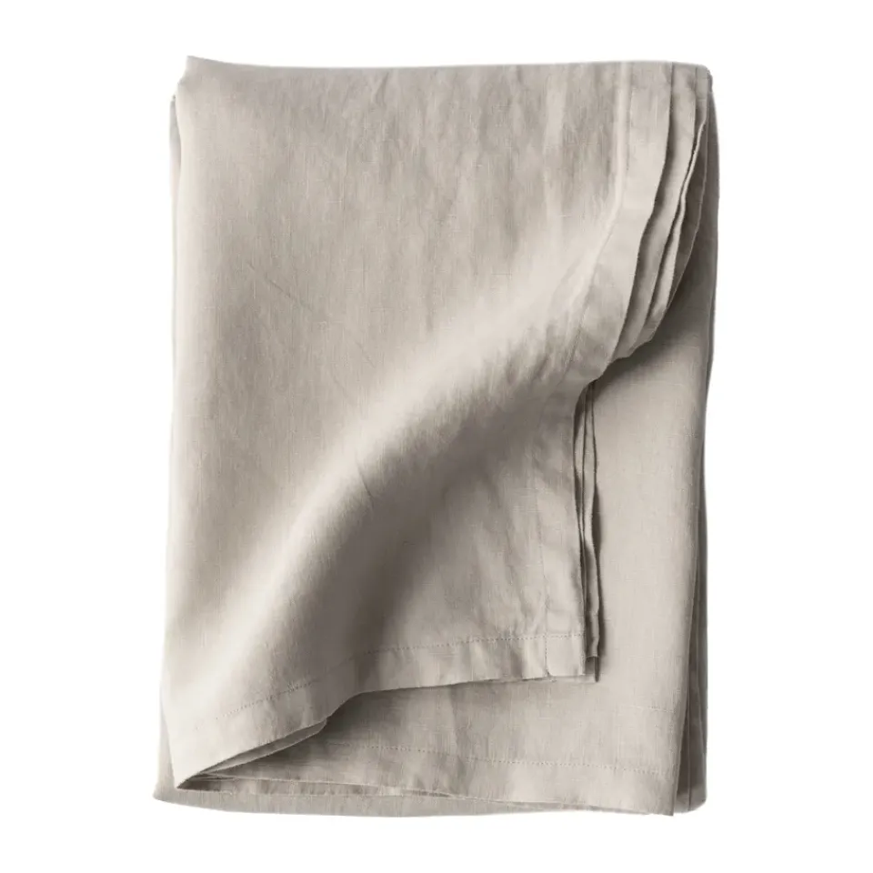 Tell Me More tablecloth 145x270 cm, Warm grey GreyBeige Best