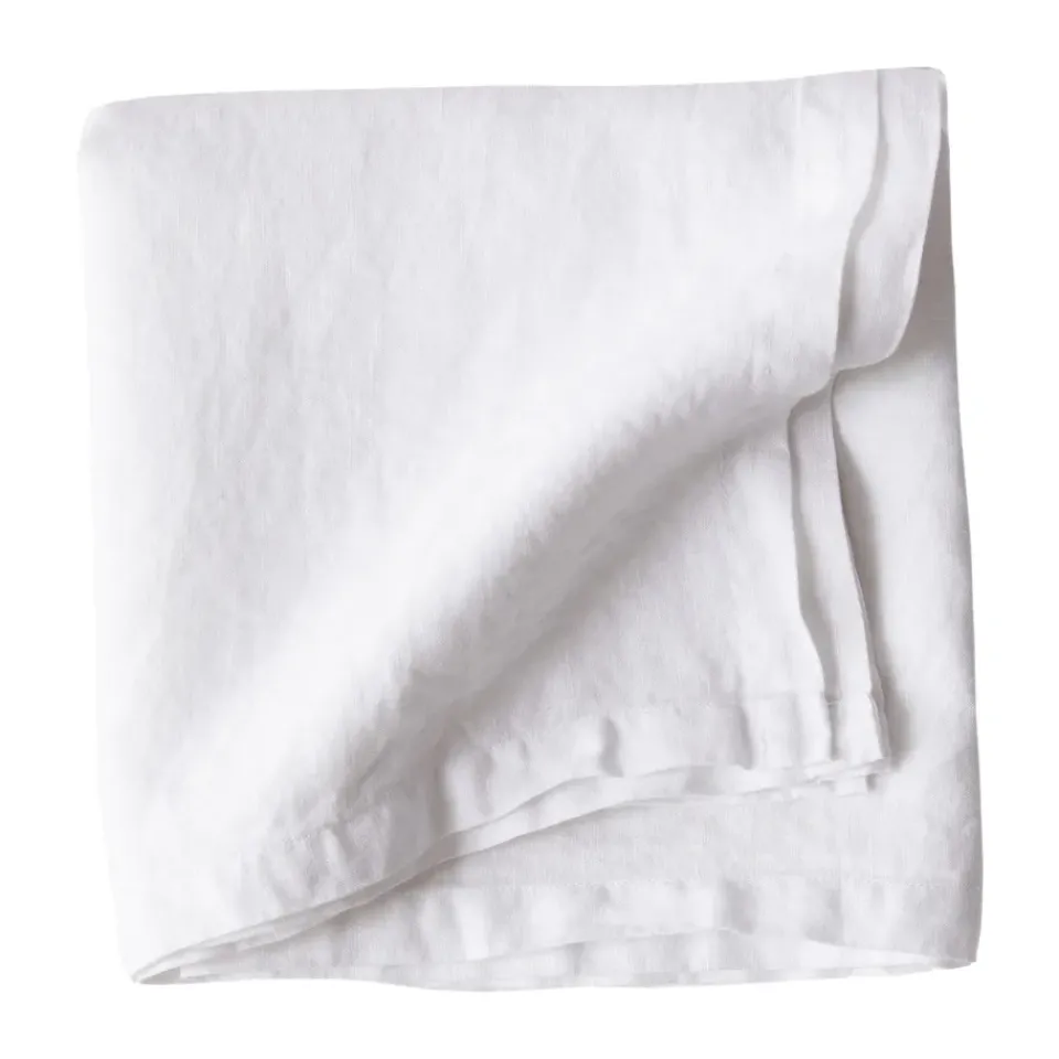 Tell Me More tablecloth 145x145 cm, Bleached White Best