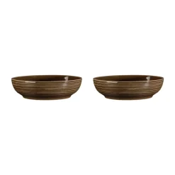 Seltmann Weiden Terra bowl Ø25.5 cm 2-pack, Earth Brown Sale