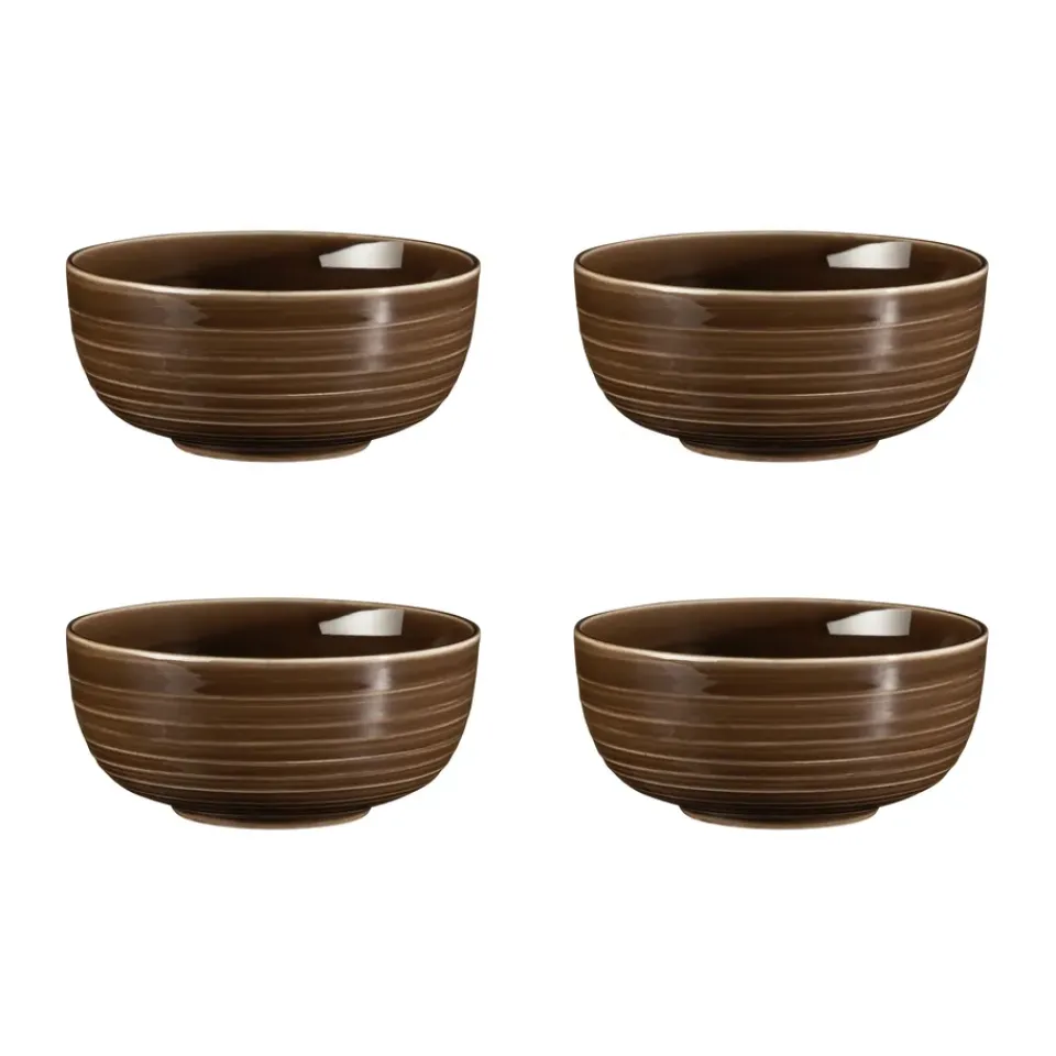 Seltmann Weiden Terra bowl Ø15 cm 4-pack, Earth Brown