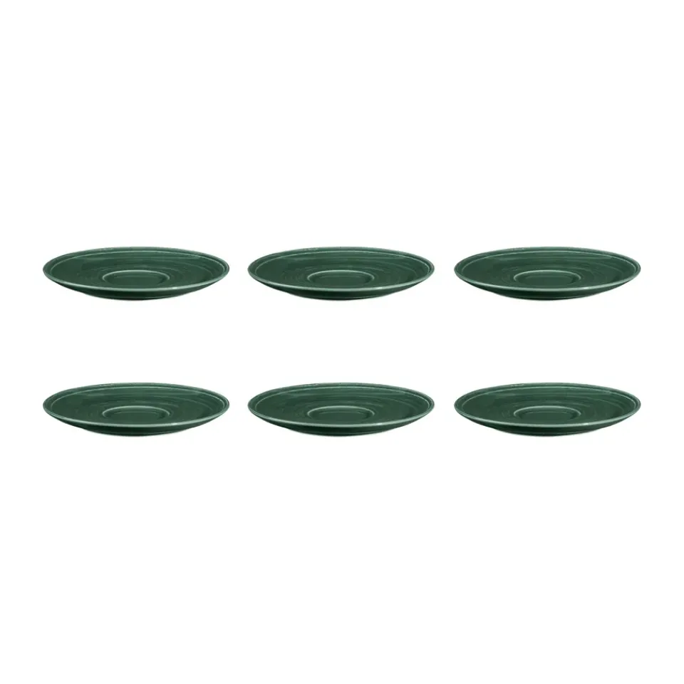 Seltmann Weiden Terra coffee saucer Ø16.1 cm 6-pack, Moss Green New