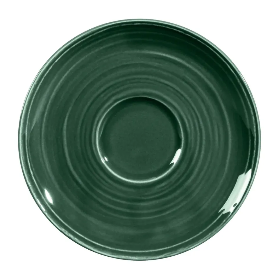 Seltmann Weiden Terra coffee saucer Ø16.1 cm 6-pack, Moss Green New