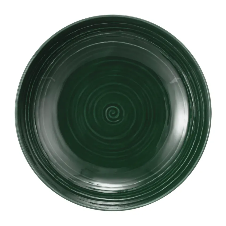 Seltmann Weiden Terra deep plate Ø21.2 cm 6-pack, Moss Green Best