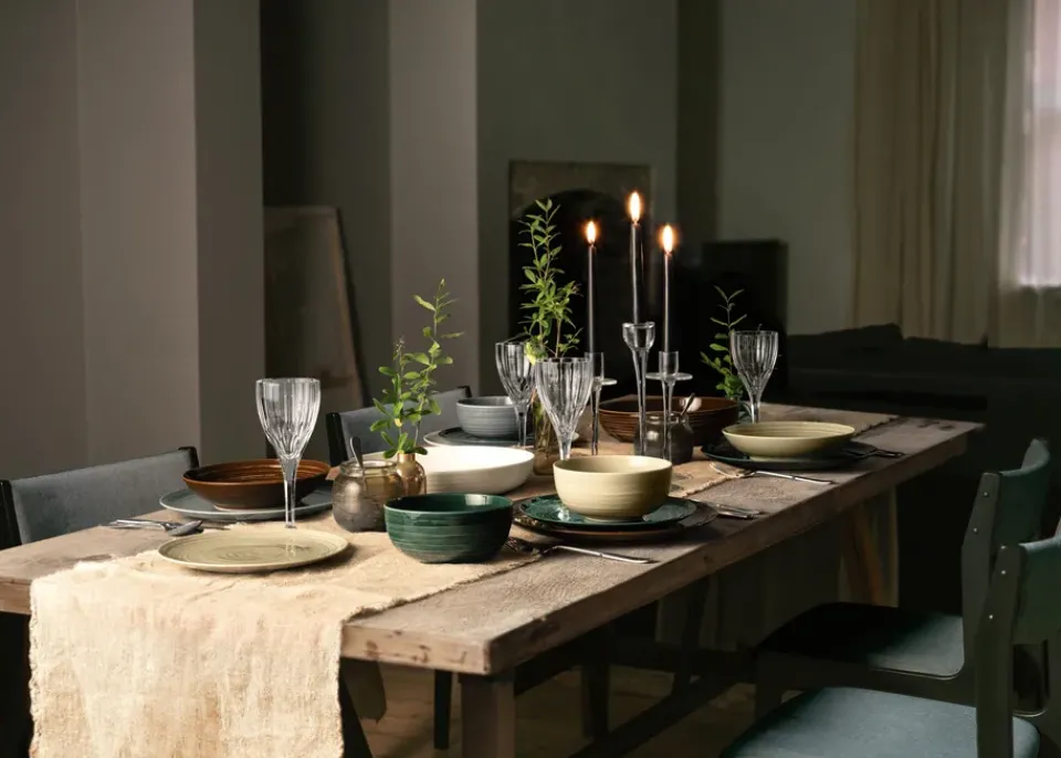 Seltmann Weiden Terra deep plate Ø21.2 cm 6-pack, Moss Green Best