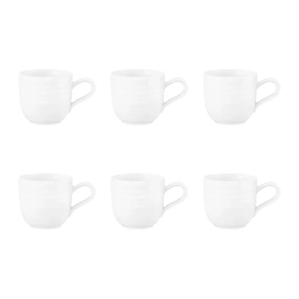 Seltmann Weiden Terra espresso cup 9 cl 6-pack, White Best