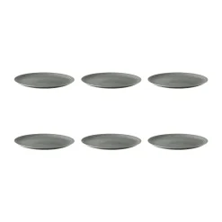 Seltmann Weiden Terra plate Ø27.8 cm 6-pack, Pearl Grey Discount