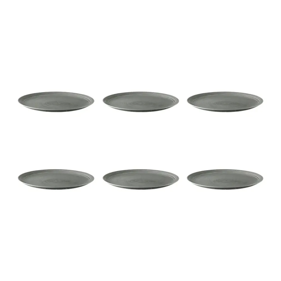 Seltmann Weiden Terra plate Ø27.8 cm 6-pack, Pearl Grey Discount