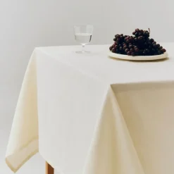 HAY Terrazza tablecloth, Cream, 230x150 cm White Discount