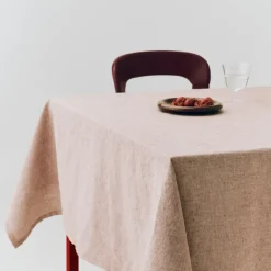 HAY Terrazza tablecloth, Soft burgundy, 230x150 cm Red Clearance