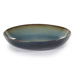Serax Terres de Rêves pasta plate 23.5 cm, blue grey-dark blue Beige Discount