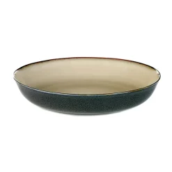 Serax Terres de Rêves plate 21 cm, misty grey-dark blue Beige Clearance