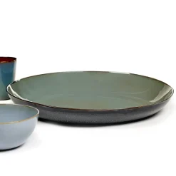 Serax Terres de Rêves serving saucer 35.5 cm, smokey -dark Blue Sale