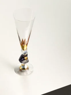 Orrefors The Sparkling Devil champagne glass 19 cl, Purple Online