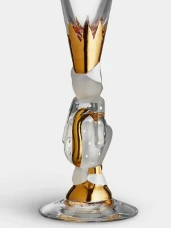 Orrefors The Sparkling Devil champagne glass 19 cl, Clear Transparent Clearance