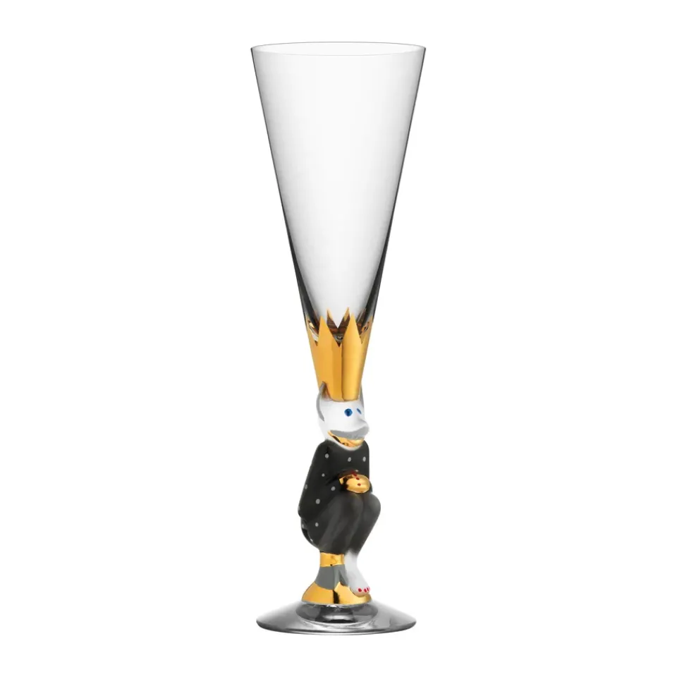 Orrefors The Sparkling Devil champagne glass 19 cl, Dark Grey Best