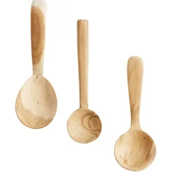 MUUBS The three musketeers spoon 3 pieces, Nature Beige Clearance