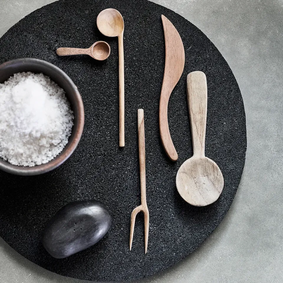 MUUBS The three musketeers spoon 3 pieces, Nature Beige Clearance