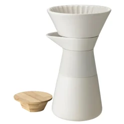 Stelton Theo coffee maker, Sand BeigeWhite Best