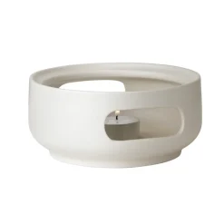 Stelton Theo teapot warmer, Sand White New