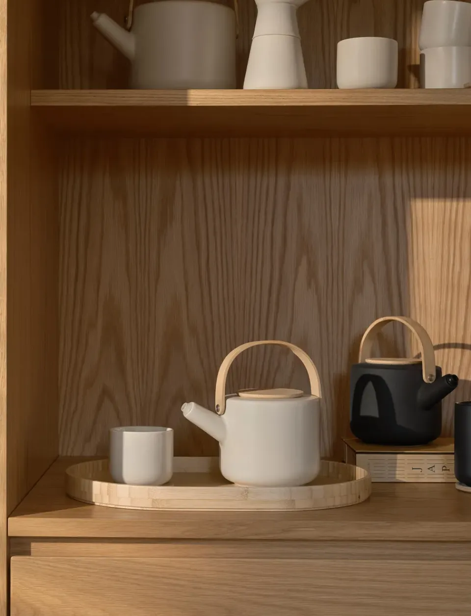 Stelton Theo thermal mug with coaster 25 cl, Black Clearance