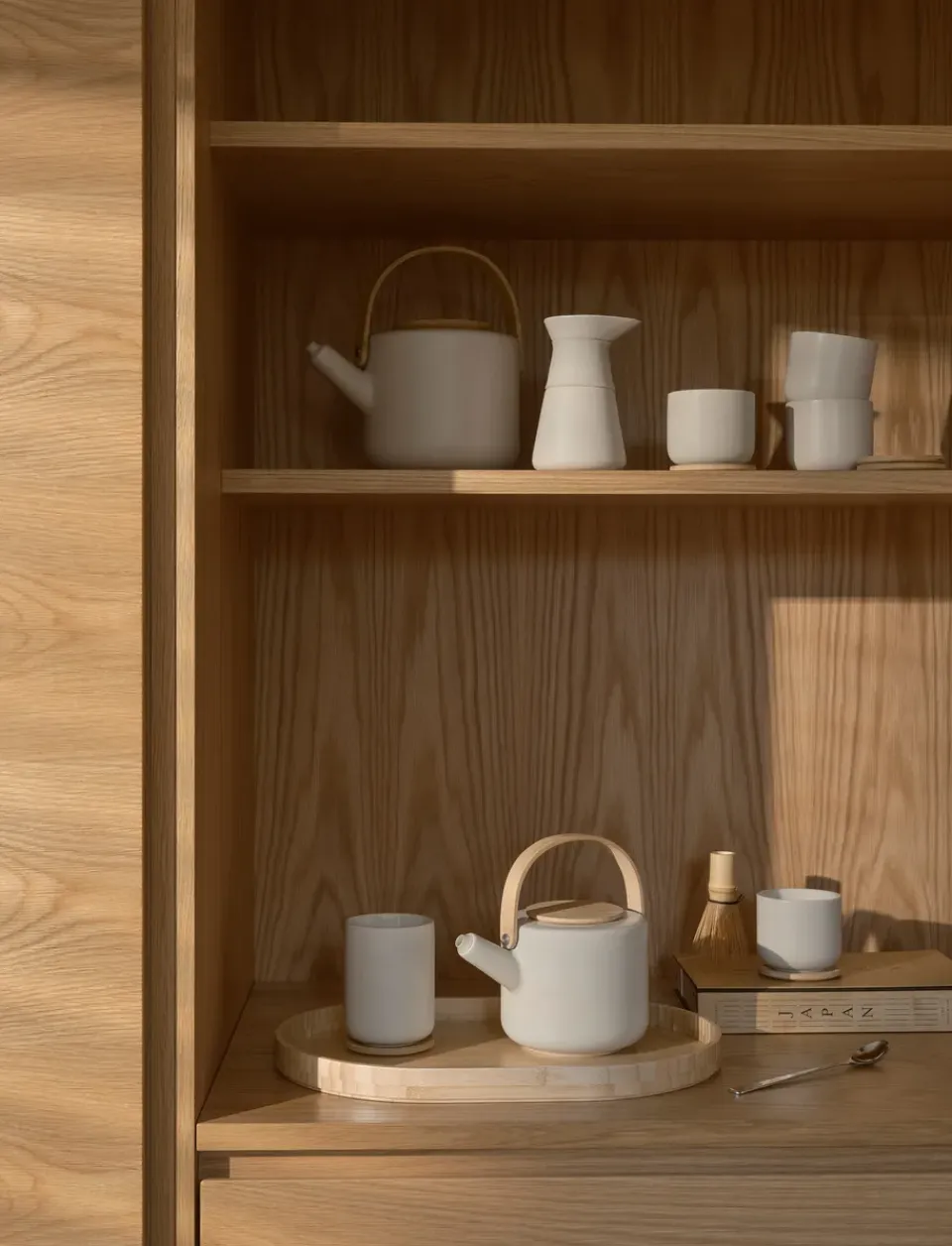 Stelton Theo tray 28.5x40.5 cm, Bamboo Beige Sale