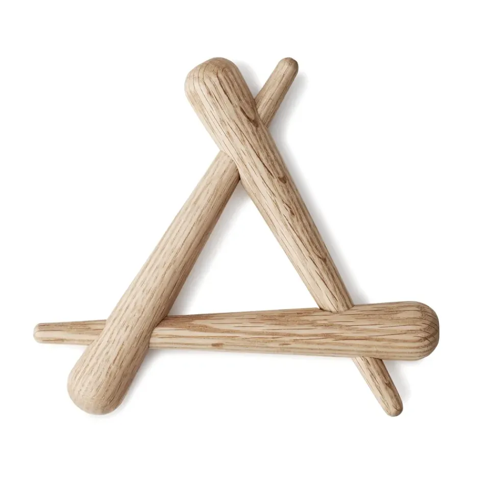 Normann Copenhagen Timber trivet, oak Brown Best