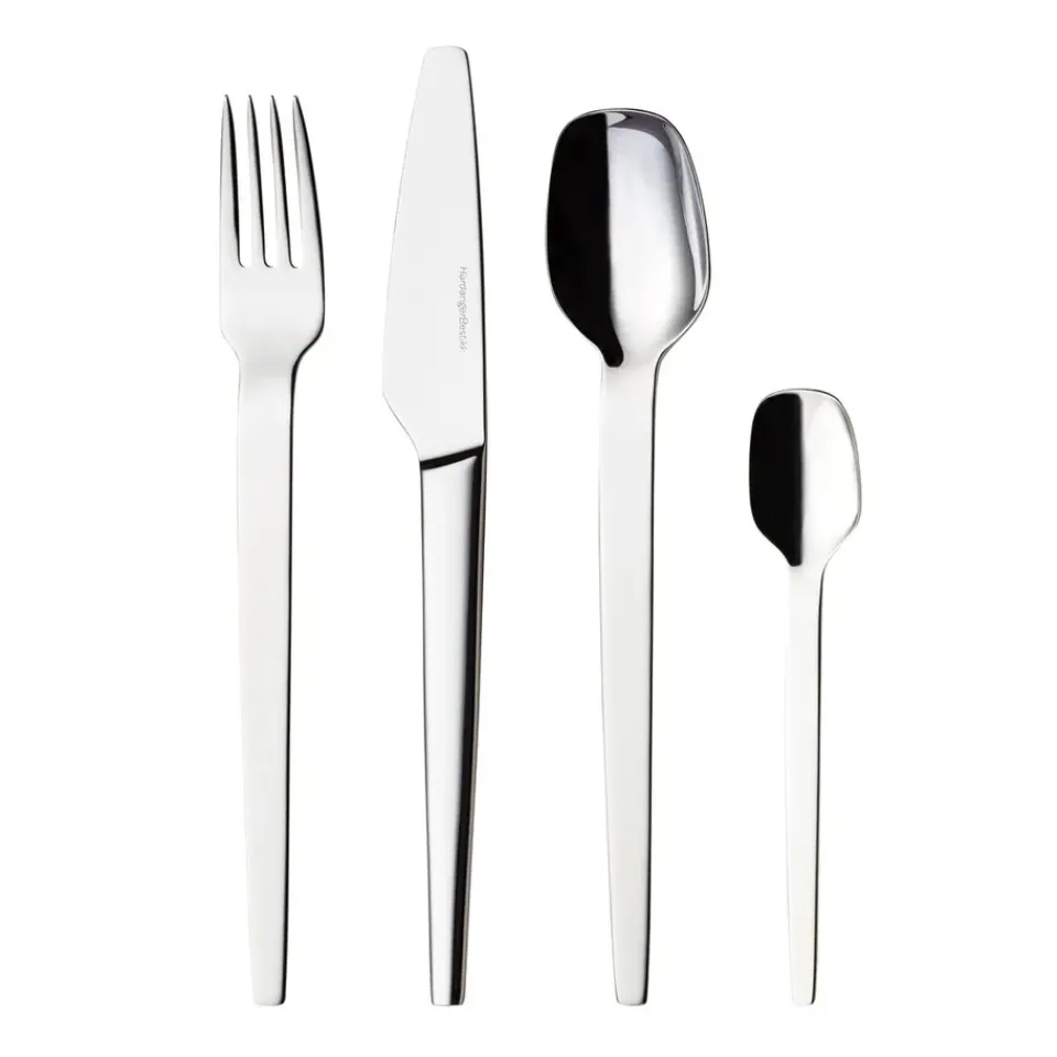 Hardanger Bestikk Tina cutlery set, 40 pieces Silver-coloured