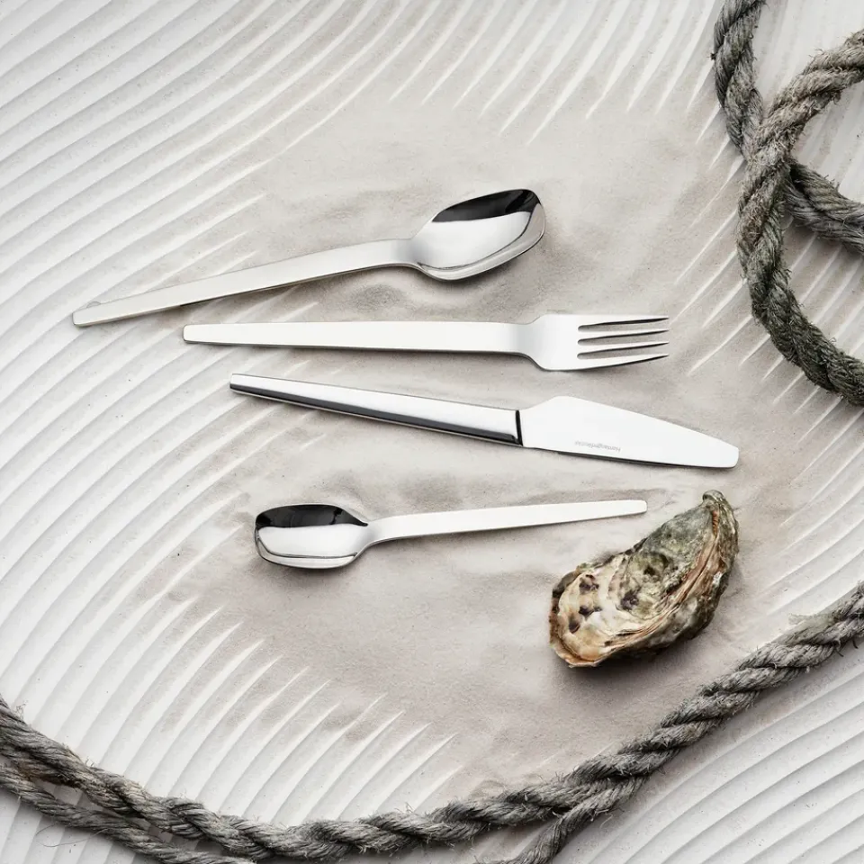 Hardanger Bestikk Tina cutlery set, 40 pieces Silver-coloured