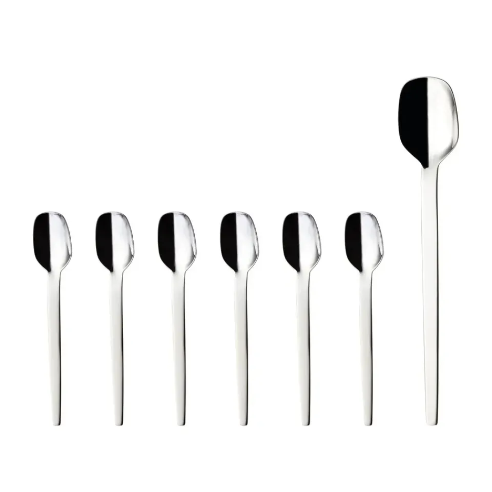 Hardanger Bestikk Tina dessert set 7 pieces, 7 pieces Silver-coloured Hot