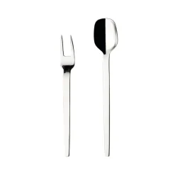 Hardanger Bestikk Tina serving set 2 pieces, Stainless steel Silver-coloured Clearance