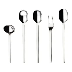 Hardanger Bestikk Tina serving set 5 pieces, Stainless steel Silver-coloured New