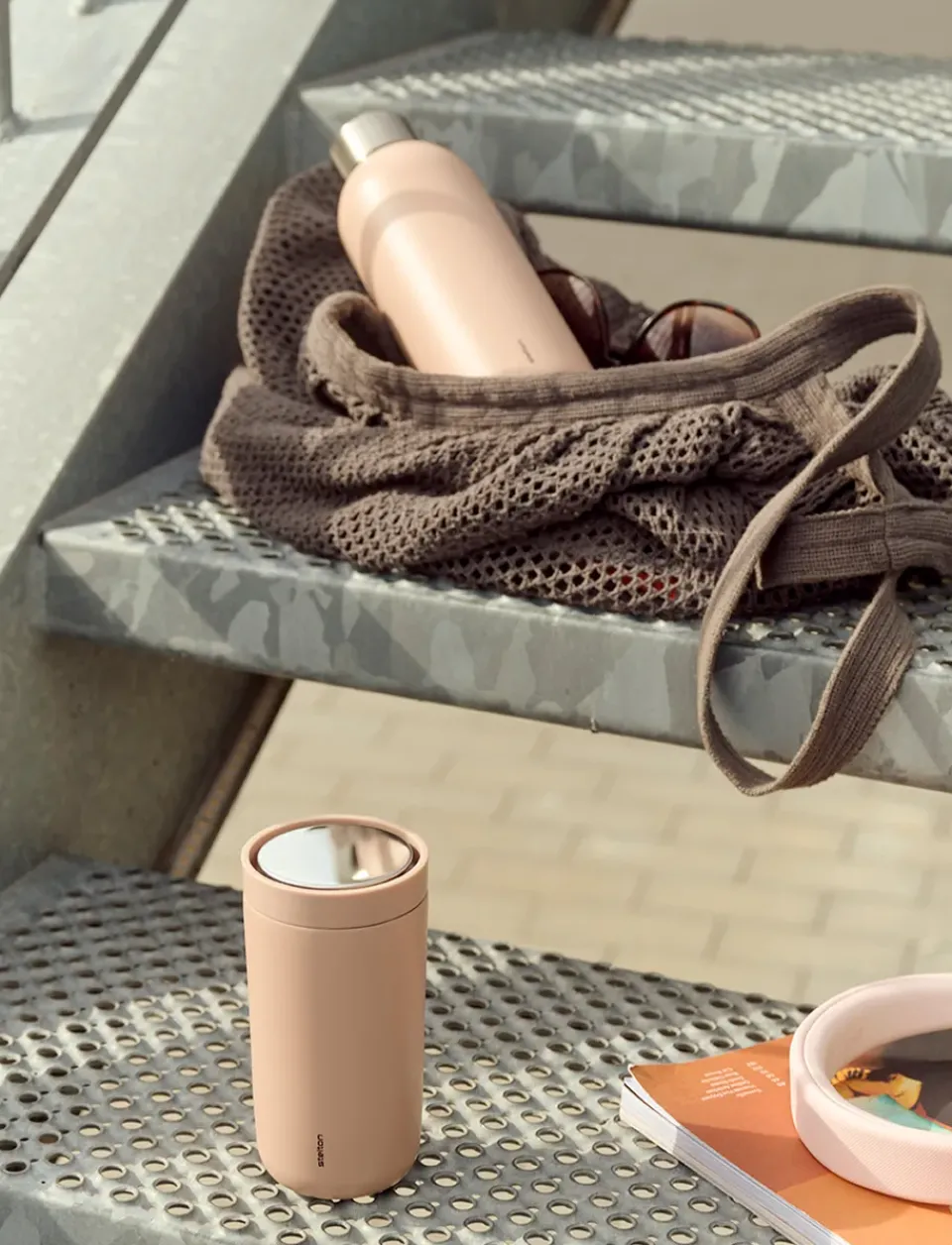 Stelton To Go Click mug 0.2 l, Heather Pink Clearance