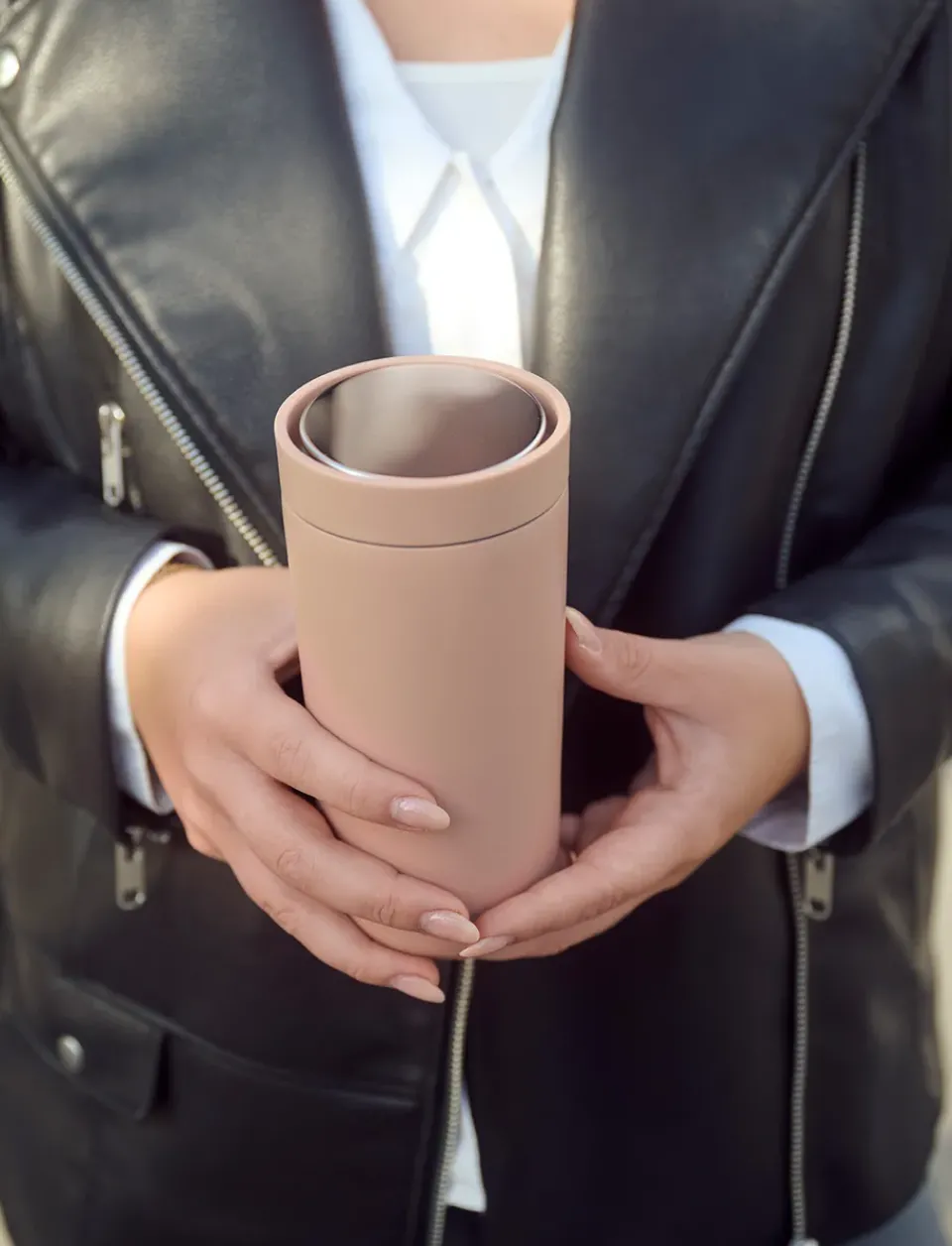 Stelton To Go Click mug 0.4 l, Heather Pink Clearance