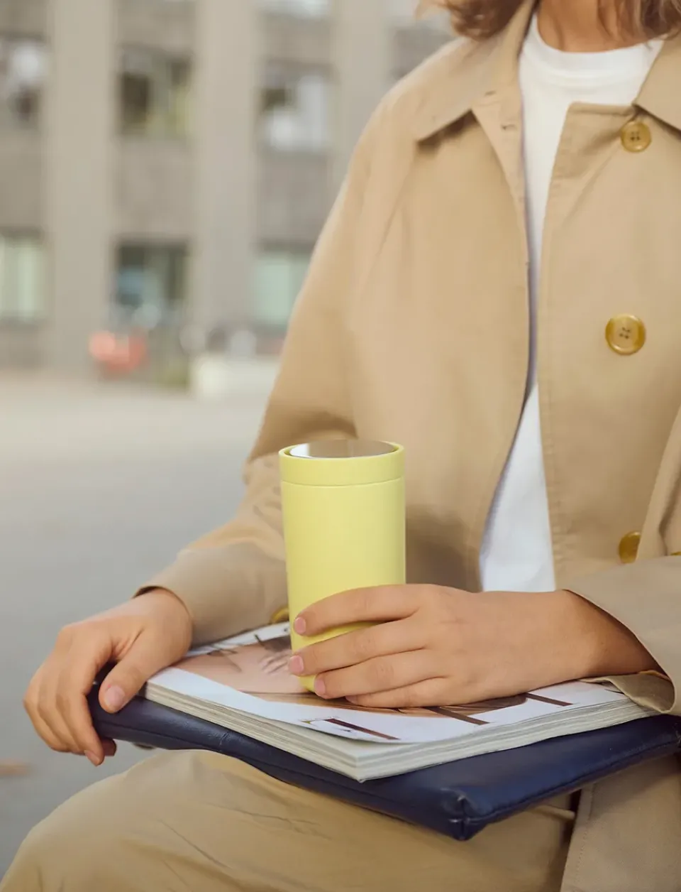 Stelton To Go Click mug 0.4 l, Laevis Green New