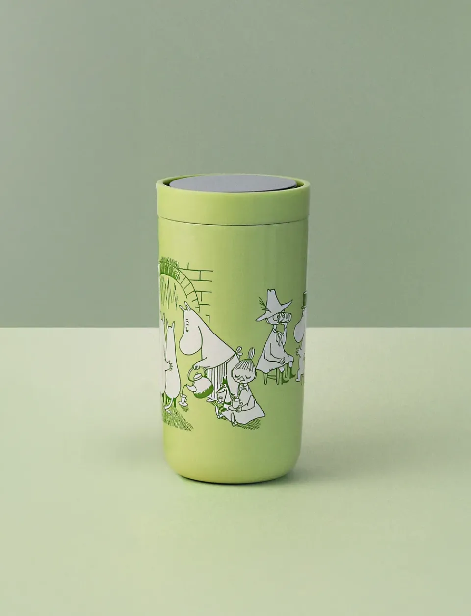 Stelton To Go Click travel mug 0.2 L, Moomin Home Yellow New