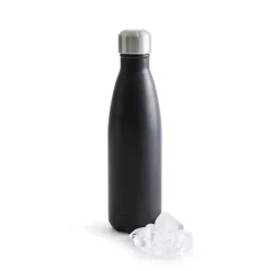 Sagaform To Go steel bottle 50 cl, Black
